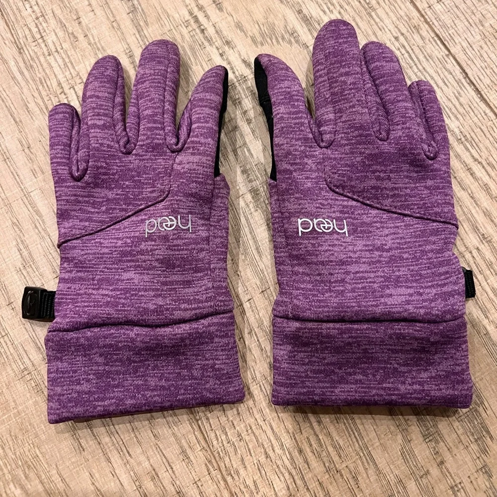 Purple Head' Logo Tech Gloves Kids XS As new condition